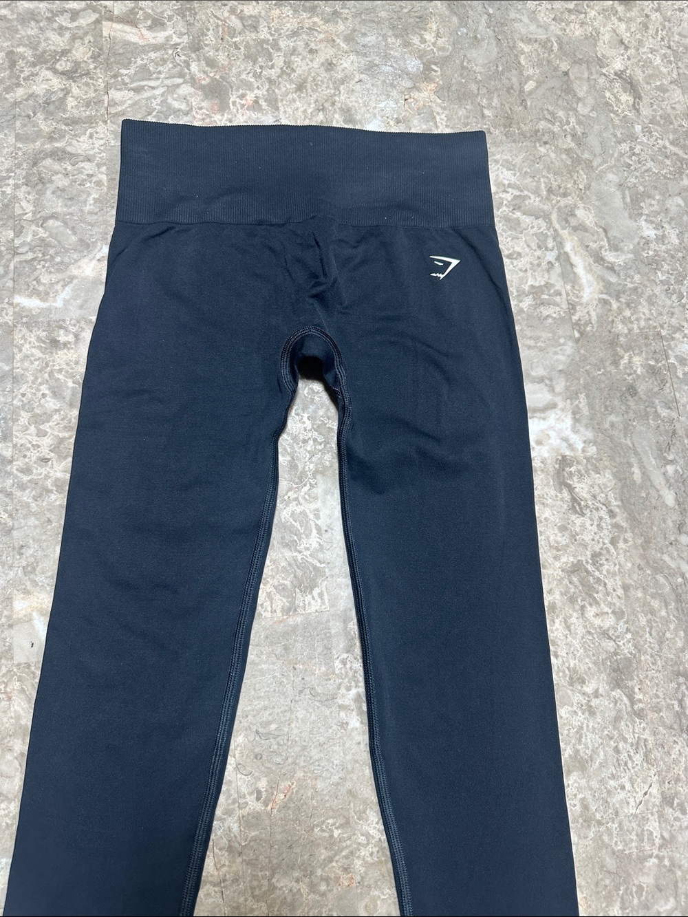Gymshark Black Seamless High-Waist Leggings - Picture 2 of 7